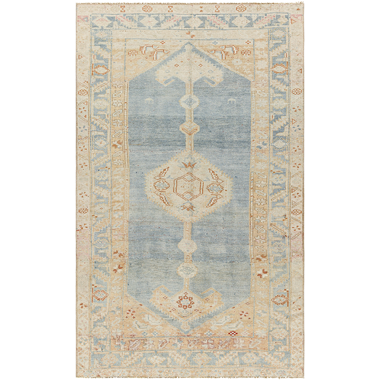 Vintage Hand-Knotted Wool Rug #8, 4x12