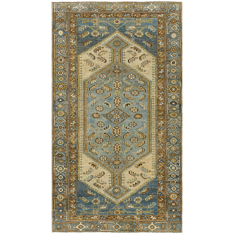 Vintage Hand-Knotted Wool Rug #9, 4x7