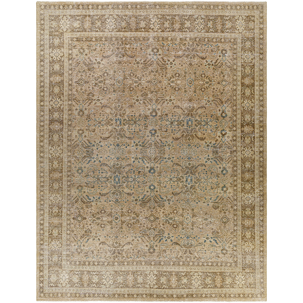 Vintage Hand-Knotted Wool Rug #11, 10x13
